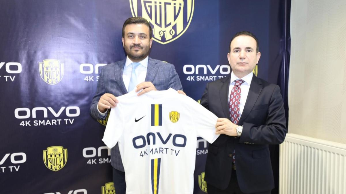 MKE Ankaragc'nn yeni sponsoru Onvo TV oldu