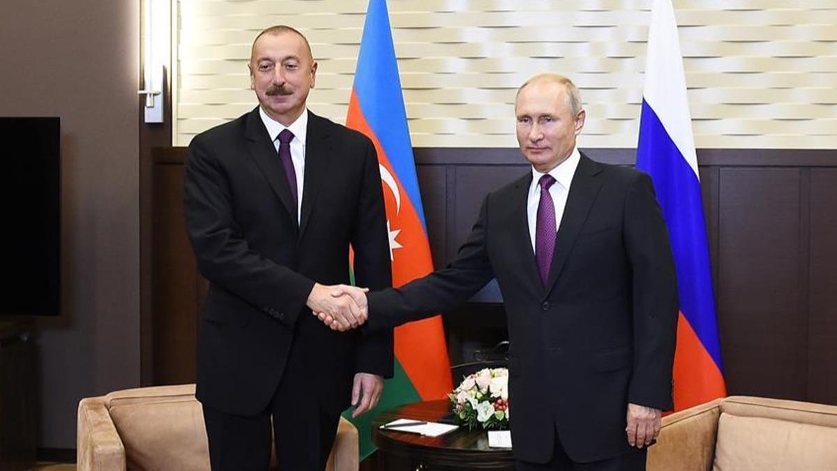 Putin ve Aliyev'den Karaba grmesi! Mutabk kalnd