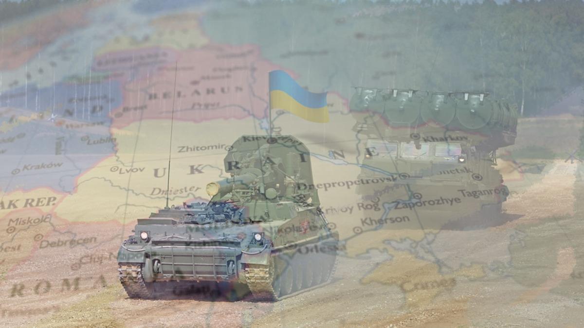 Rusya'nn nkleer bomba atabilen 2S4 Tyulpan'lar Ukrayna snrnda