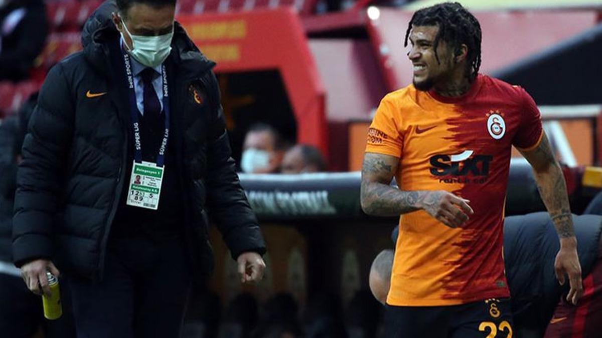 DeAndre Yedlin maa devam edemedi! Galatasaray krmz kart bekledi