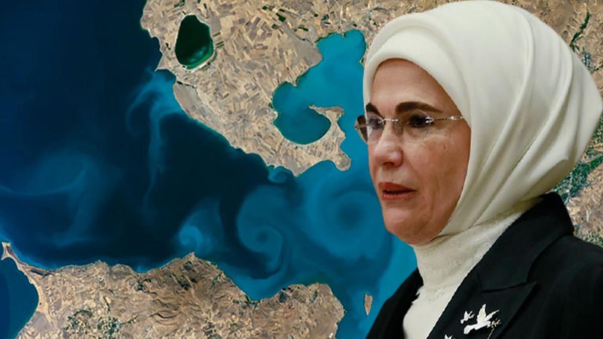 Emine Erdoan'dan destek ars: Oylar Van Gl'ne
