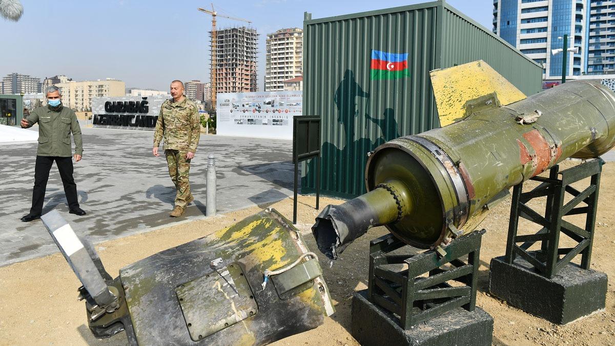 Aliyev, Ermenistan'n savata ''skender M'' balistik fzeleri kullandn aklad