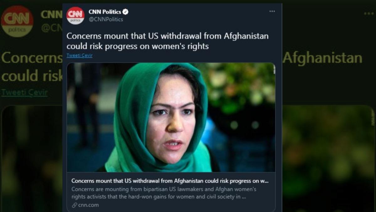 CNN'in Afganistan haberini ti'ye aldlar: Bu sava propagandas