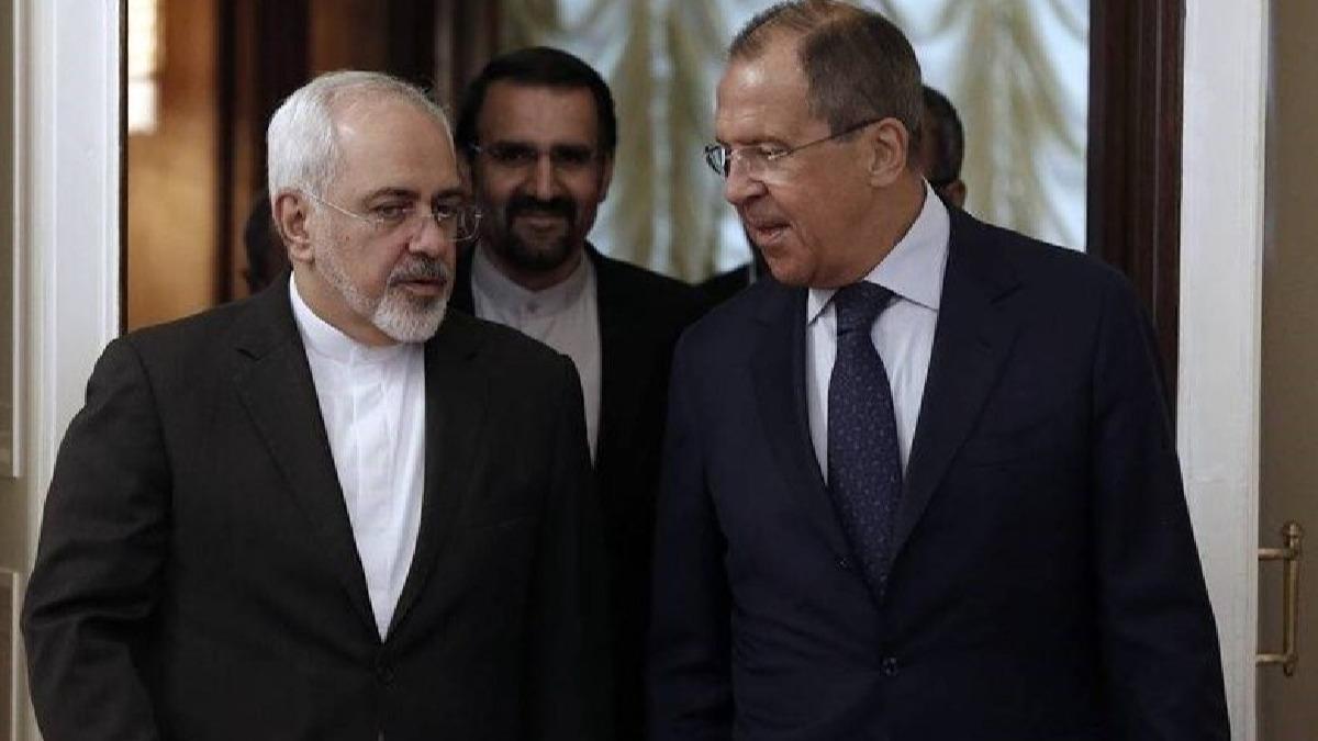 Zarif ile Lavrov Tahran'da nkleer anlamay grt 