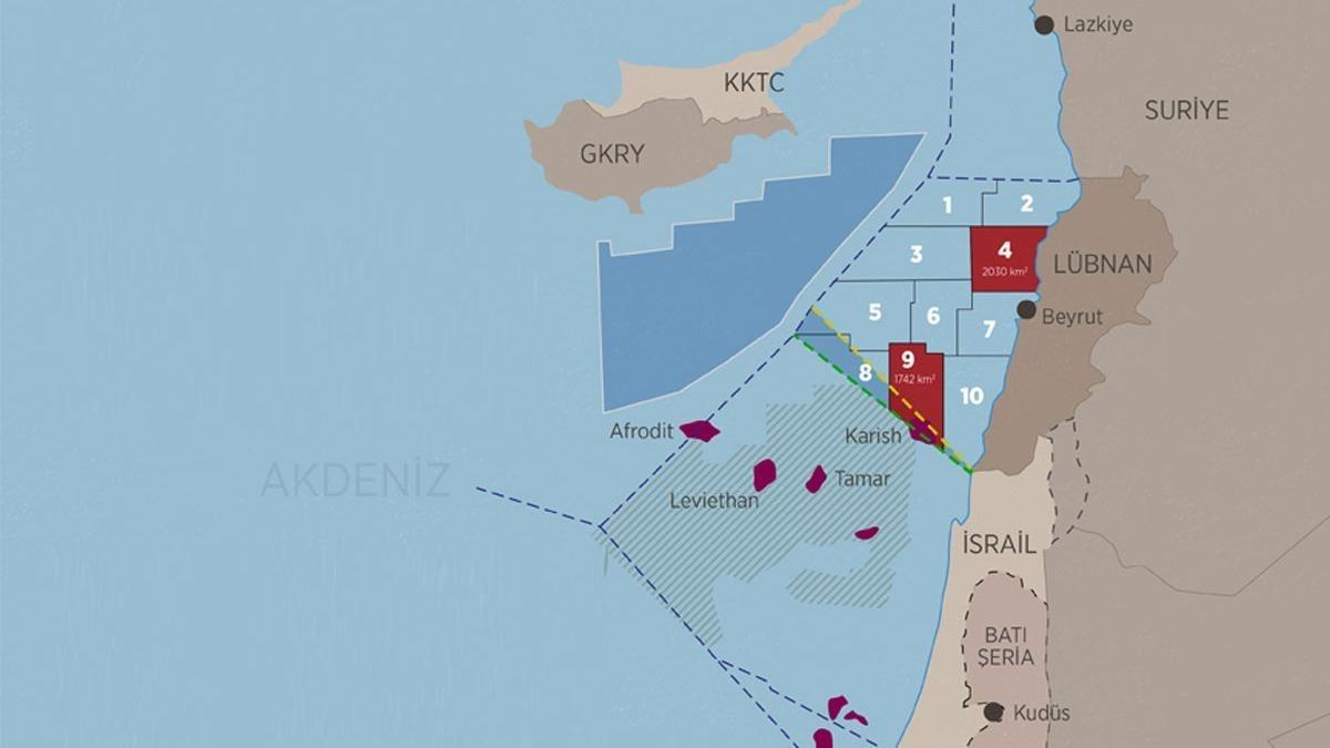 Lbnan Cumhurbakan Avn'dan srail'le deniz snrnn uluslararas uzmanlarca belirlenmesi talebi