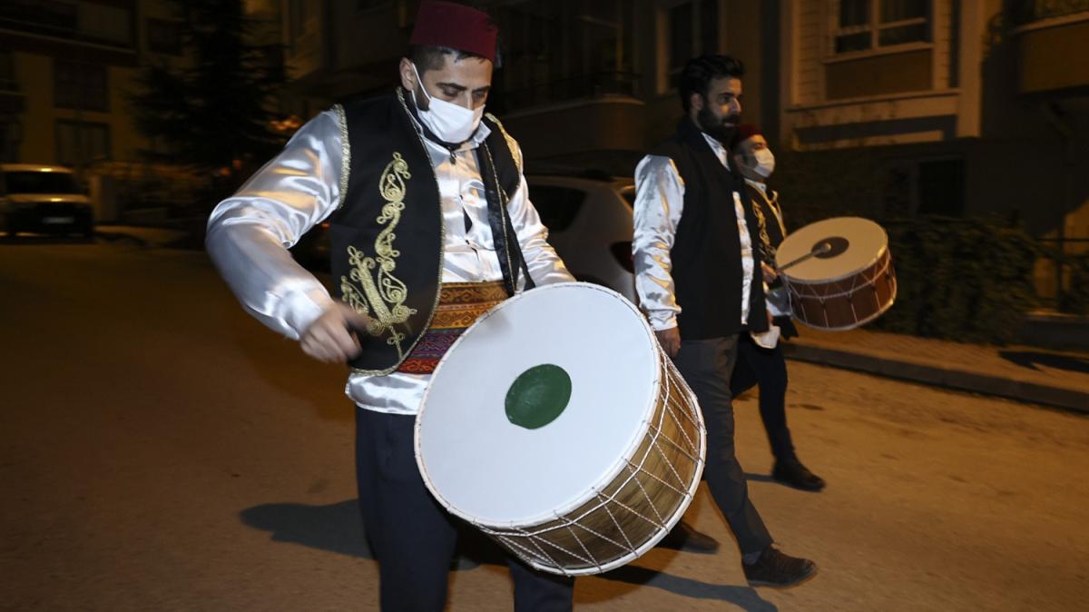 Ramazan davulcular kstlamadan muaf 