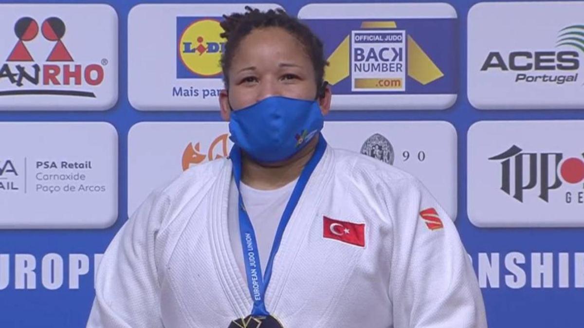Bykler Judo Avrupa ampiyonas'nda Kayra Sayit ampiyon oldu