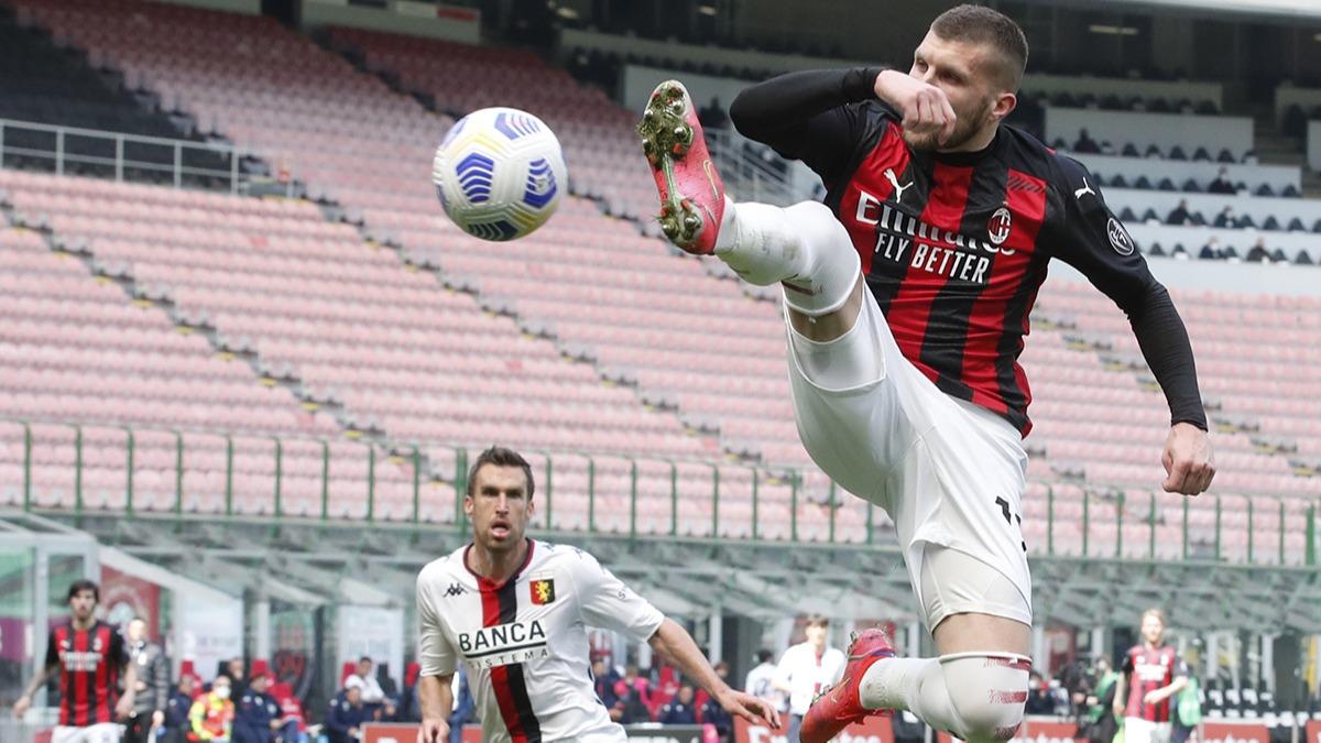 Genoa kendini vurdu, Milan kazand