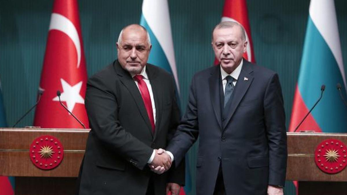 Cumhurbakan Erdoan, Bulgaristan'n GERB Partisi Lideri Borisov ile grt
