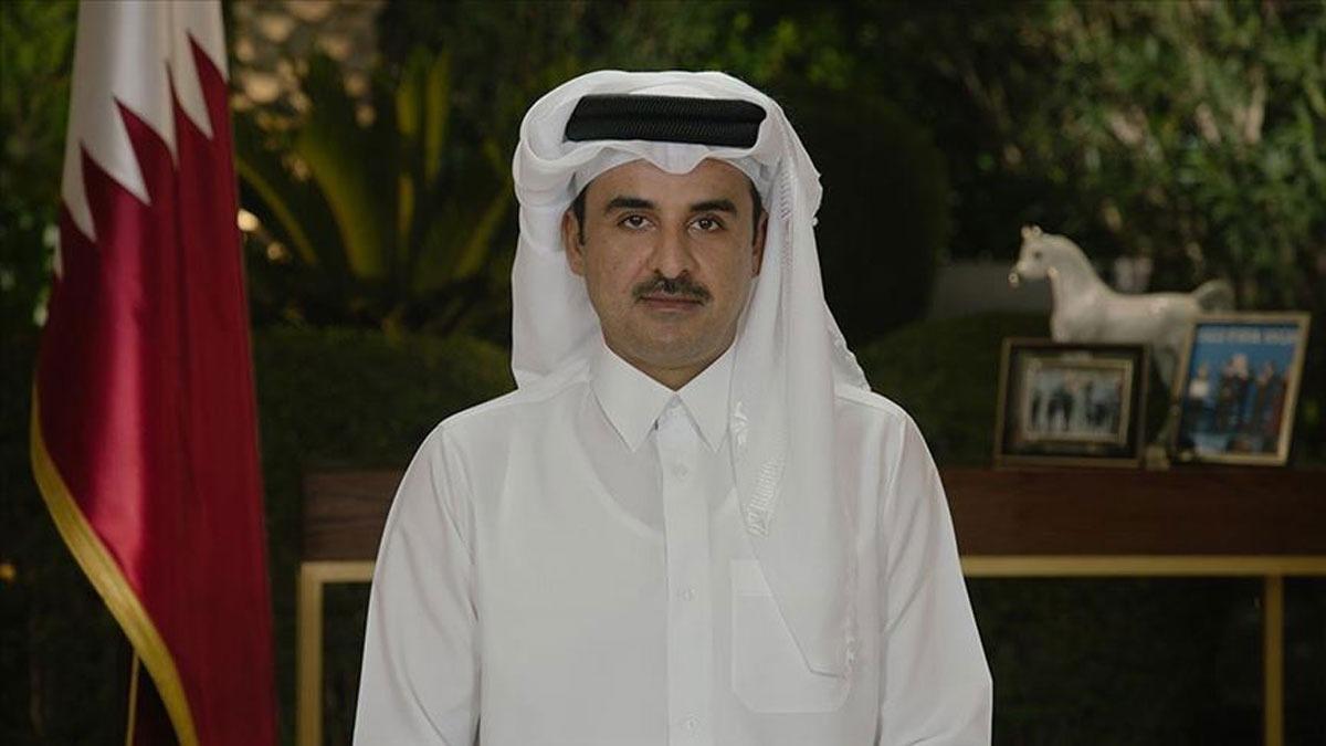 Katar Emiri Al Sani Lbnanl taraflara lkedeki krizin zm iin ulusal karlar nceleme ars yapt