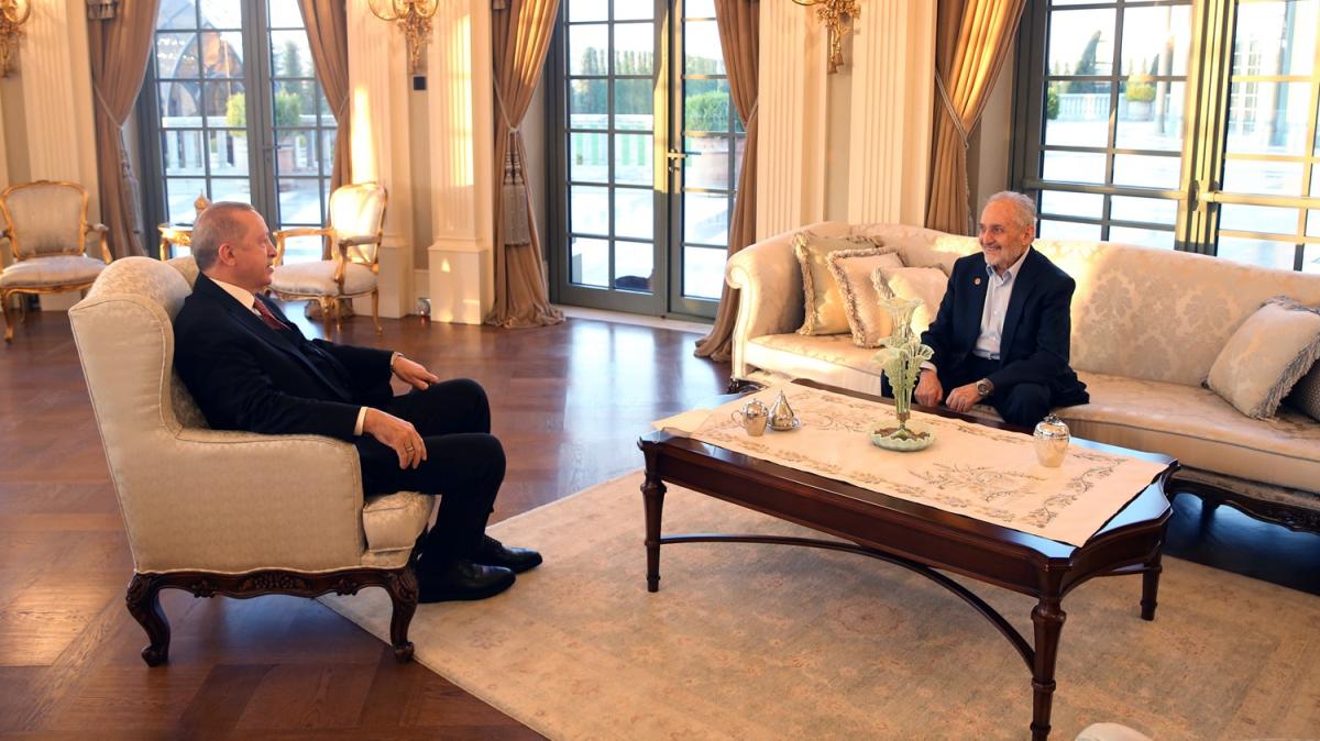 Cumhurbakan Erdoan, Saadet Partisi Yksek stiare Kurulu Bakan Asiltrk' kabul etti 
