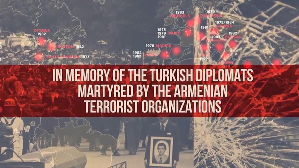 letiim Bakan Altun'dan, Ermeni terr rgtlerinin katliamlarn anlatan video