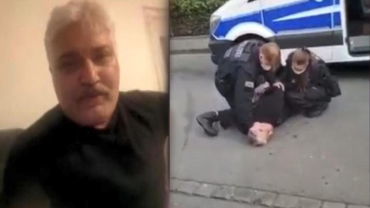 Almanya'da Trk i adamna polis iddeti