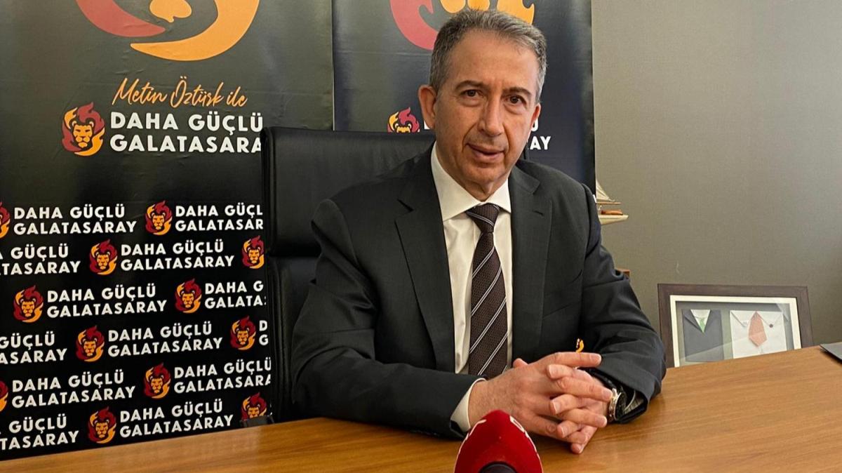 Galatasaray Bakan Aday Metin ztrk projelerini aklad