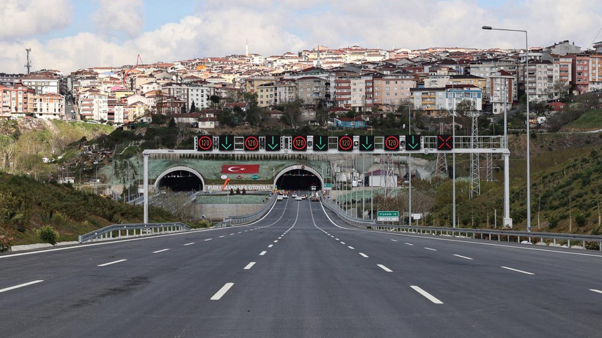 Kuzey Marmara Otoyolu'nun 7'nci kesimi ala hazr
