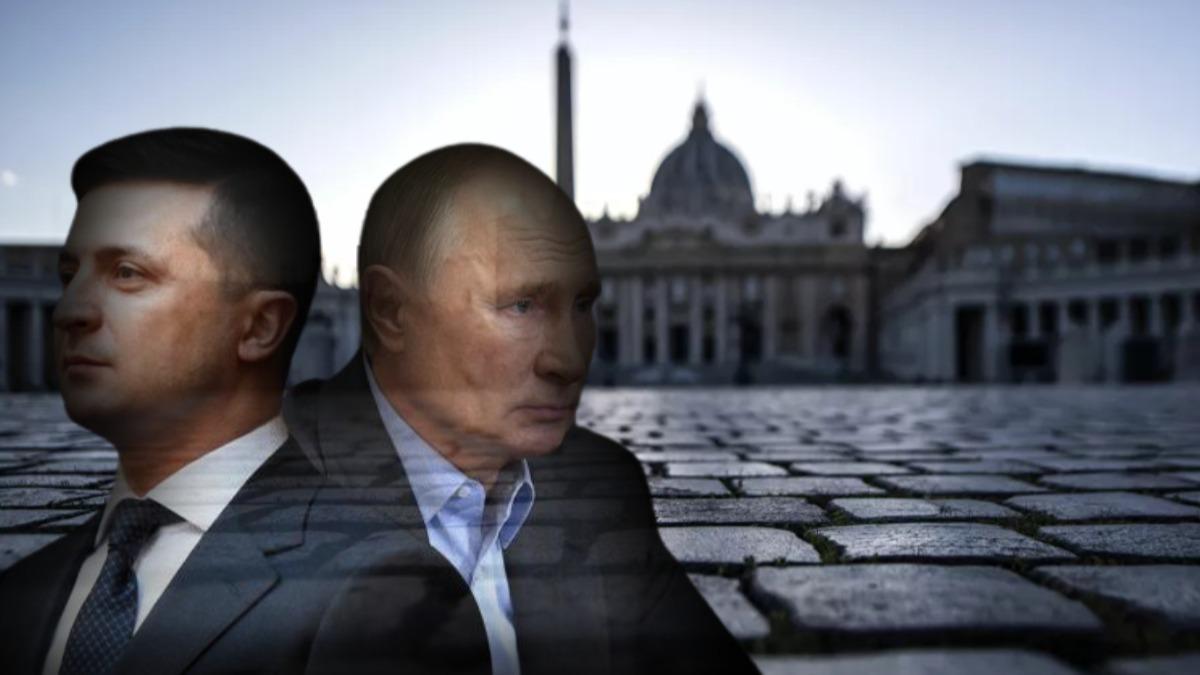 Zelenskiy'den Putin'e ar! Vatikan' iaret etti