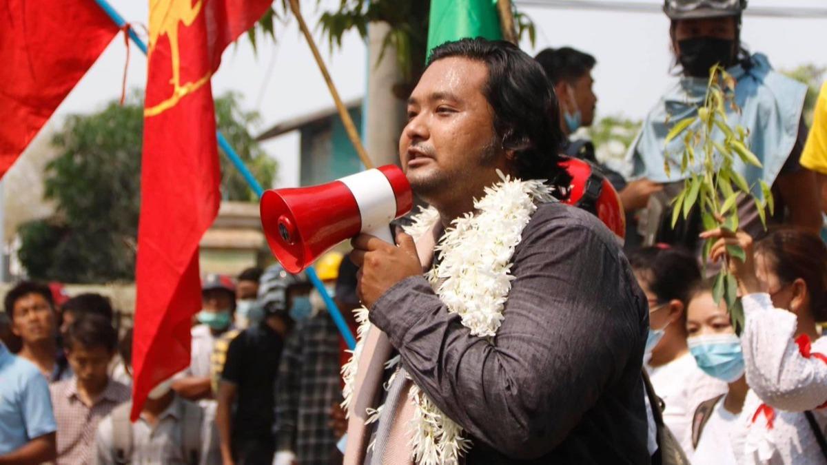 Myanmar'da gzaltna alnan darbe kart aktivist, cinayet ve devlete ihanetle suland