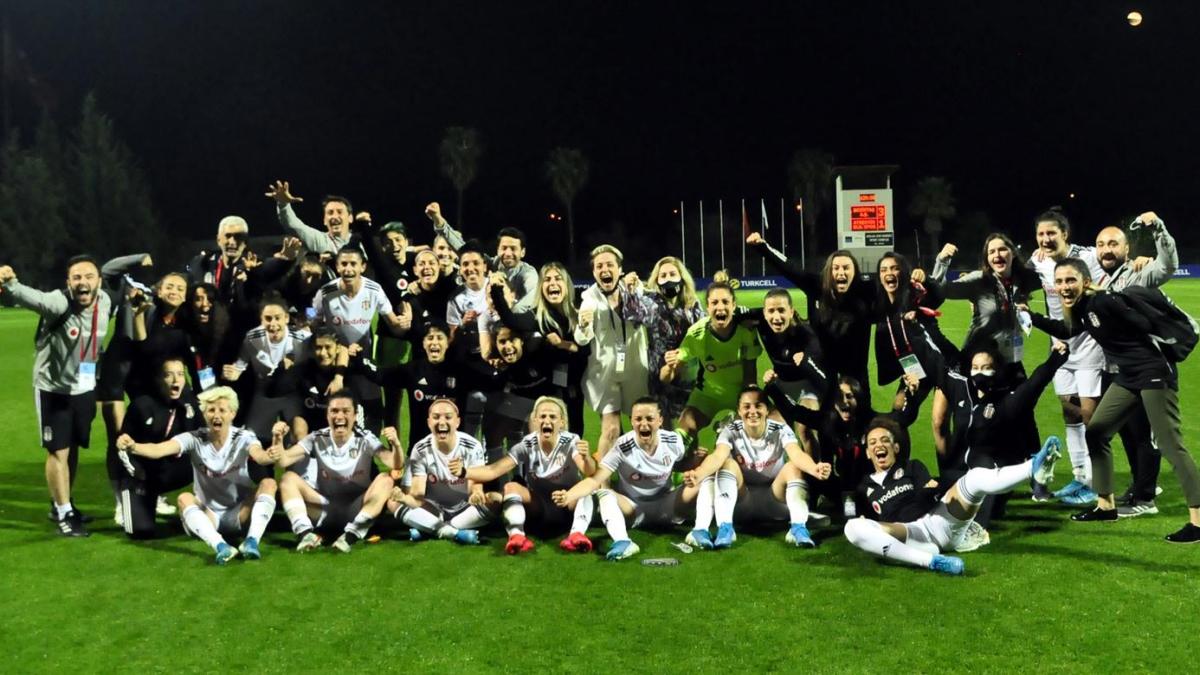 Turkcell Kadn Futbol Ligi Salk alanlar Sezonu'nda Beikta Kadn Futbol Takm yar finalde 