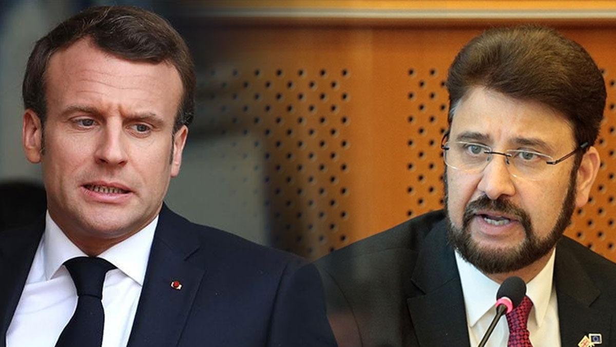 ngiliz parlamenter, Macron'u Fransa'da ''yasal olarak glendirilen'' slamofobi konusunda uyard
