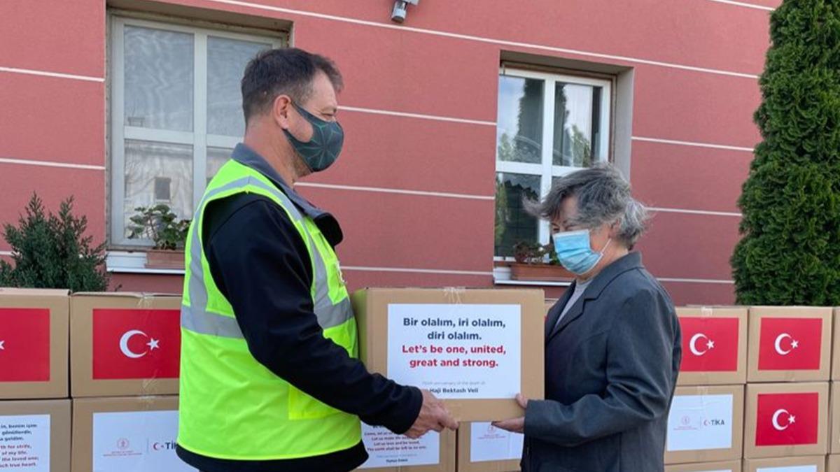 TKA'dan Macaristan'a gda, hijyen ve temizlik paketi