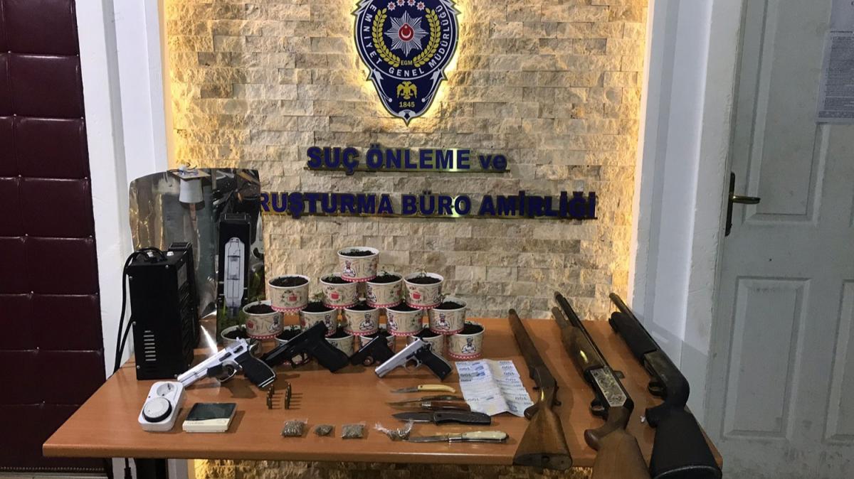 Ankara'da uyuturucu imalathanesine dntrlen eve operasyon