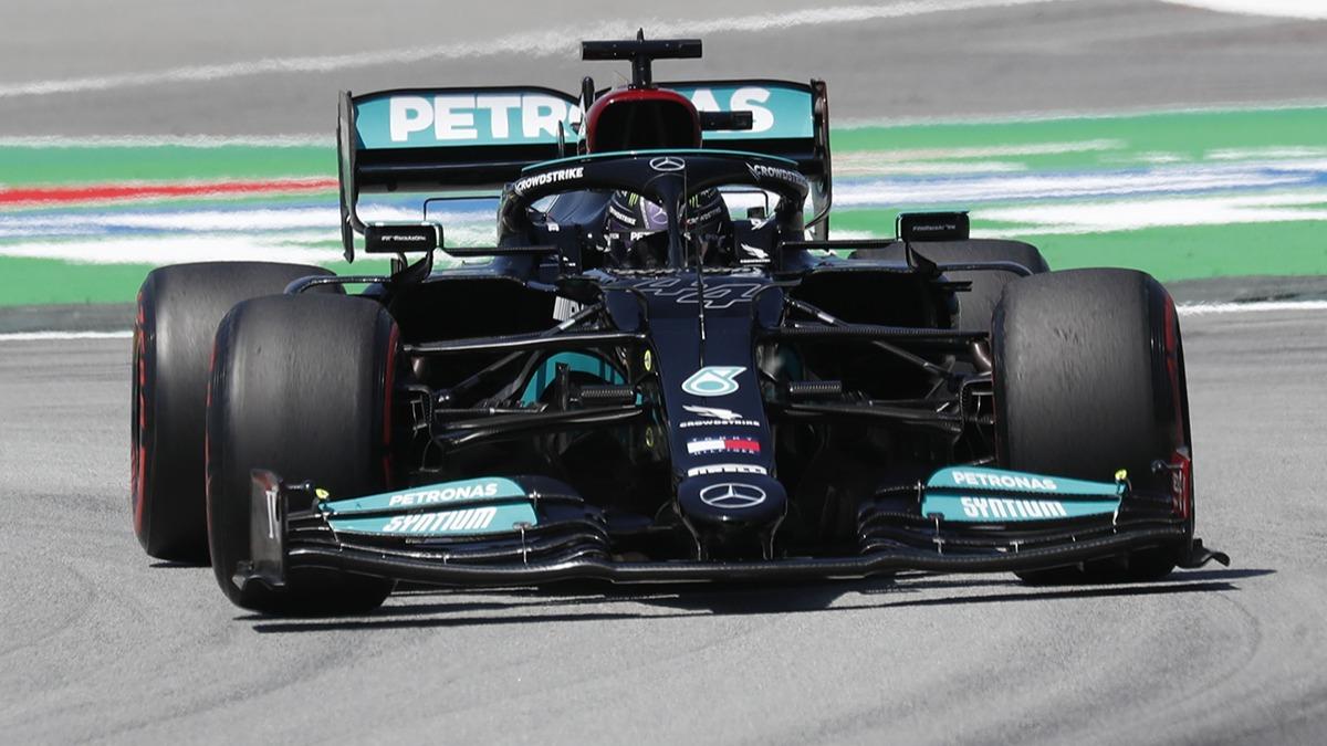spanya Grand Prix'sinde ilk cep Hamilton'un