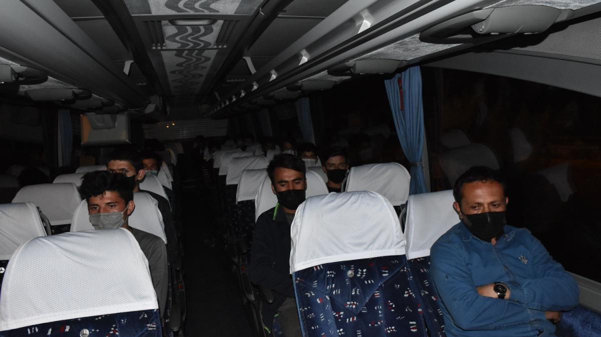 Samsun'da kaak Afganlar yakaland