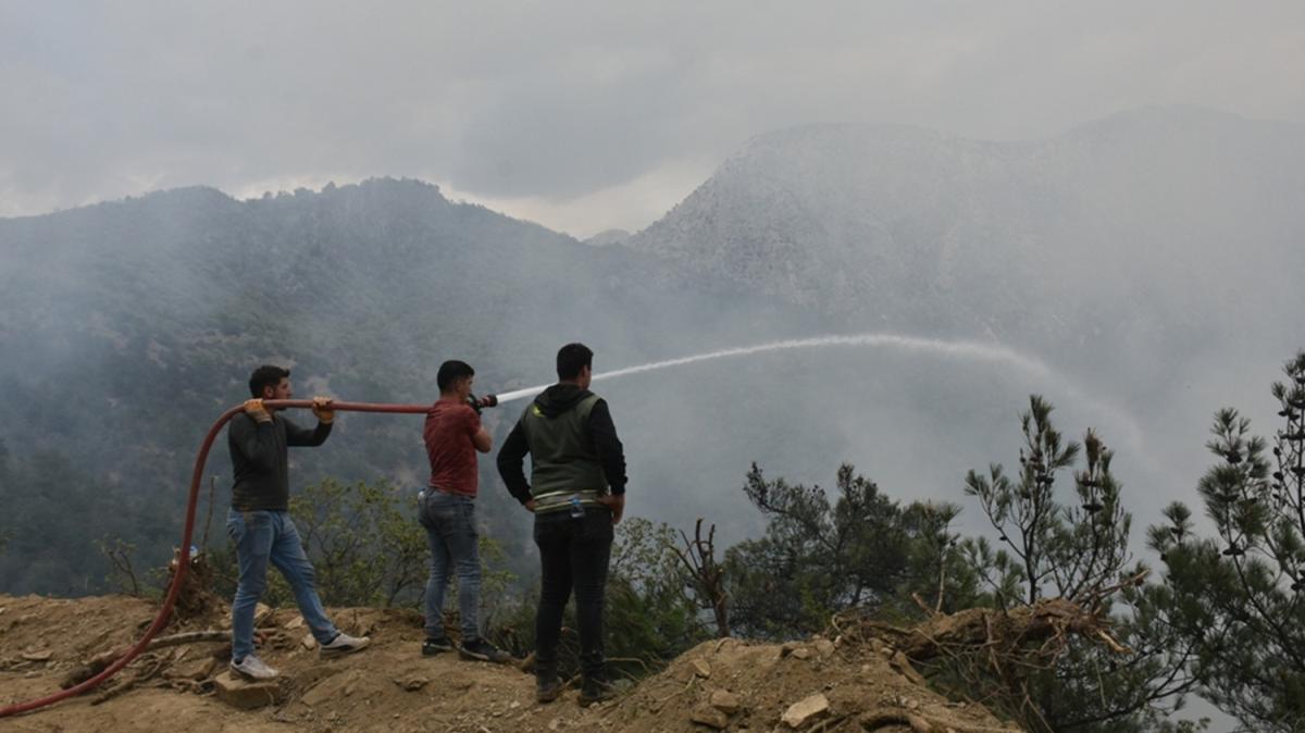 Sinop'ta korkutan yangn