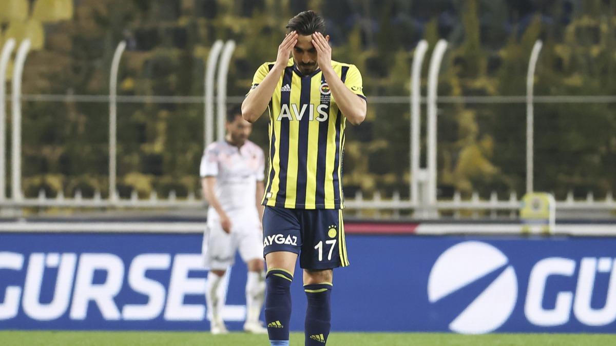 Fenerbahe'de rfan Can Kahveci sakatland