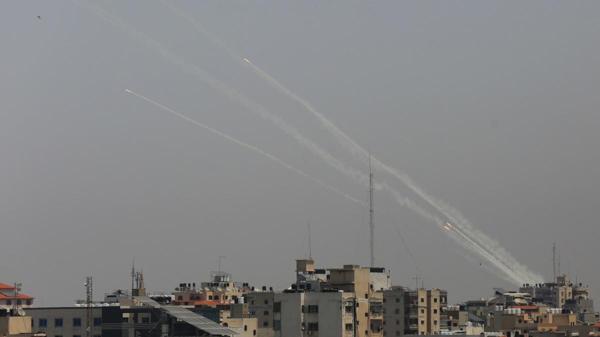 Gazze eridi'nden atlan roketler nedeniyle 2 srailli ld, 7 kii yaraland
