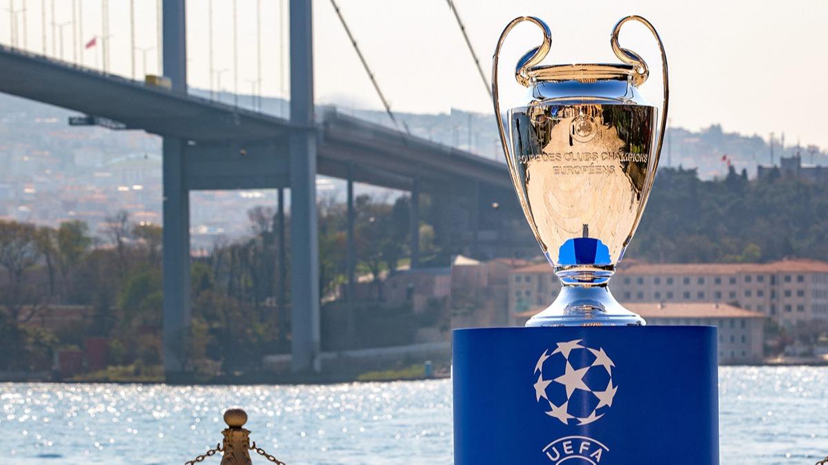 stanbul'da ampiyonlar Ligi finali 2023'e kald
