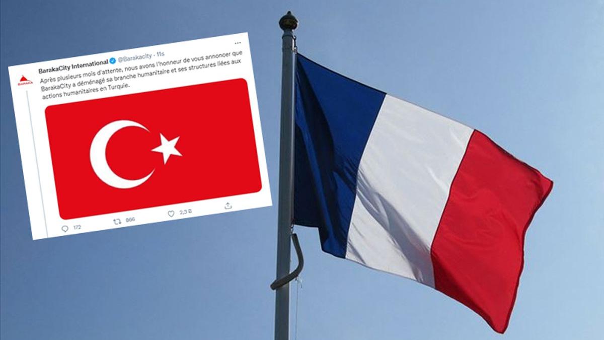 Fransa'da feshedilen Mslman yardm kuruluu faaliyetlerini Trkiye'ye tad