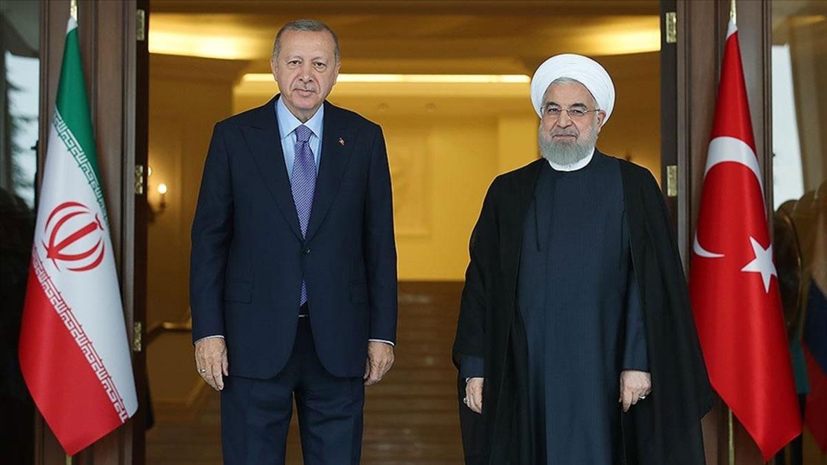 Cumhurbakan Erdoan, ran Cumhurbakan Ruhani ile telefon grmesi gerekletirdi