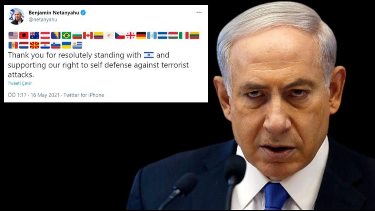 Soukkanl katil Netanyahu paylat! ''Bu lkeler yanmzda durdu''