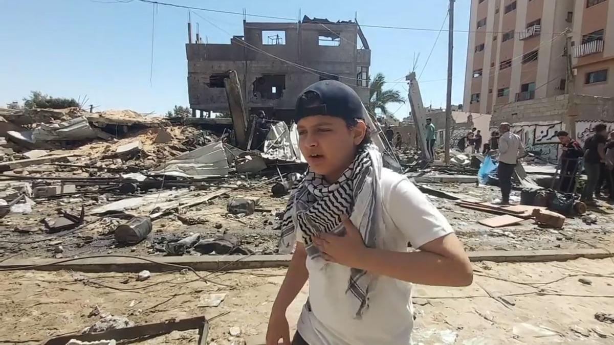 11 yandaki rap arkcs MC Abdul, Filistin'de yaananlar dnyaya duyurmak istiyor