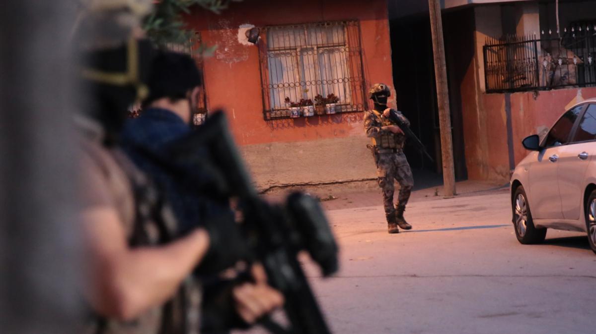 Adana'da terr rgt DEA'a ynelik operasyon dzenlendi