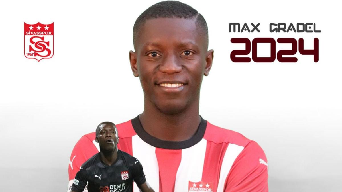 Max Gradel, 2024'e kadar Sivasspor'da