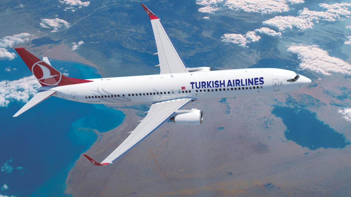 THY, ABD'nin Newark kentine sefer balatt
