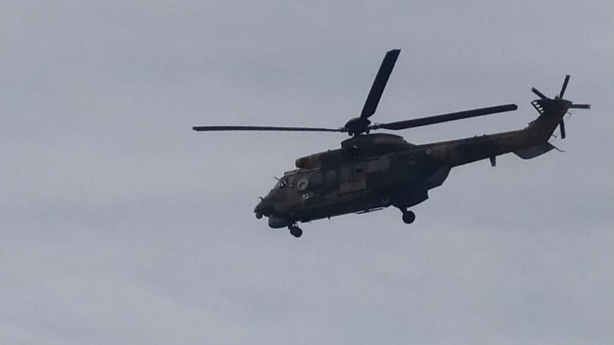 Giresun'a zorunlu ini yapan Azerbaycan helikopteri Trkiye'den ayrld 