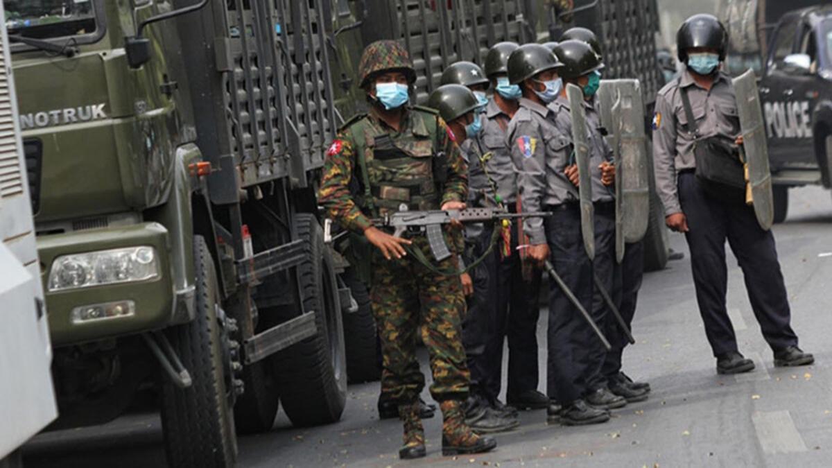 Myanmar'n Kayah eyaletindeki atmalarda 40 askerin ldrld iddia edildi