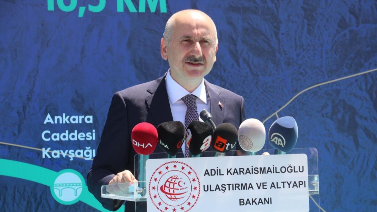 Bakan Karaismailolu: 29 Mays'ta amlca Kulesi'ni hizmete ayoruz