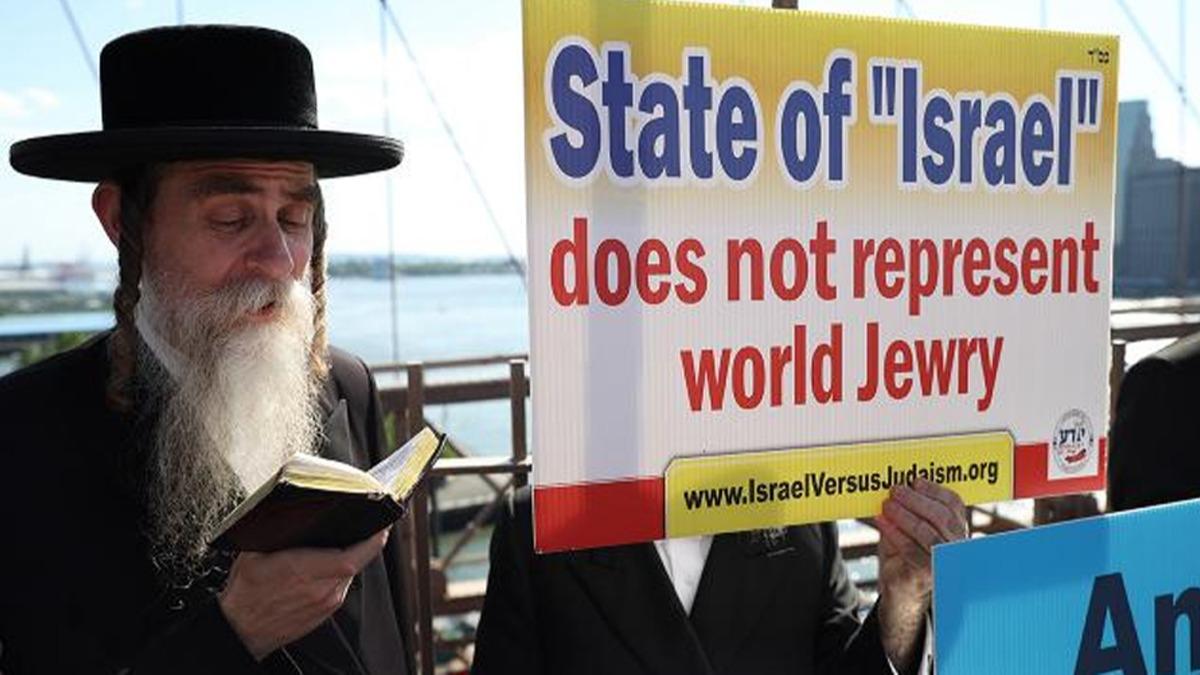 New York'ta protesto: srail, Yahudileri temsil etmiyor