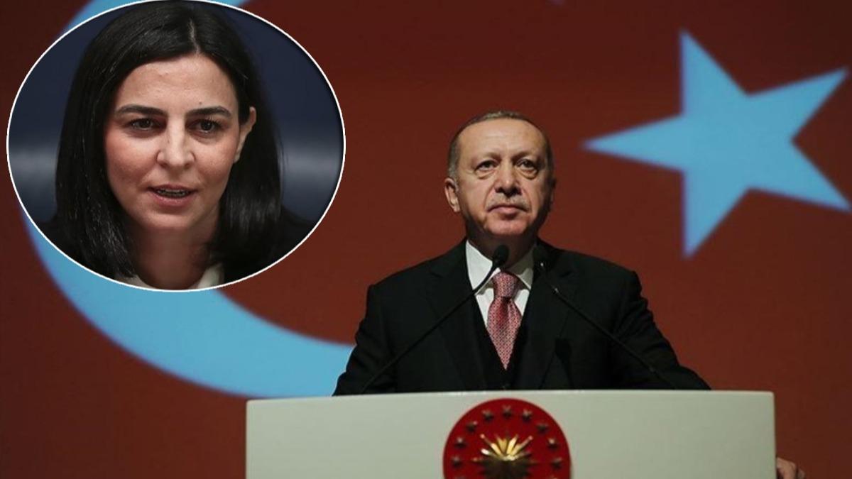 DS dllendirdi! Bakan Erdoan'dan AK Partili Tuba Durgut'a tebrik