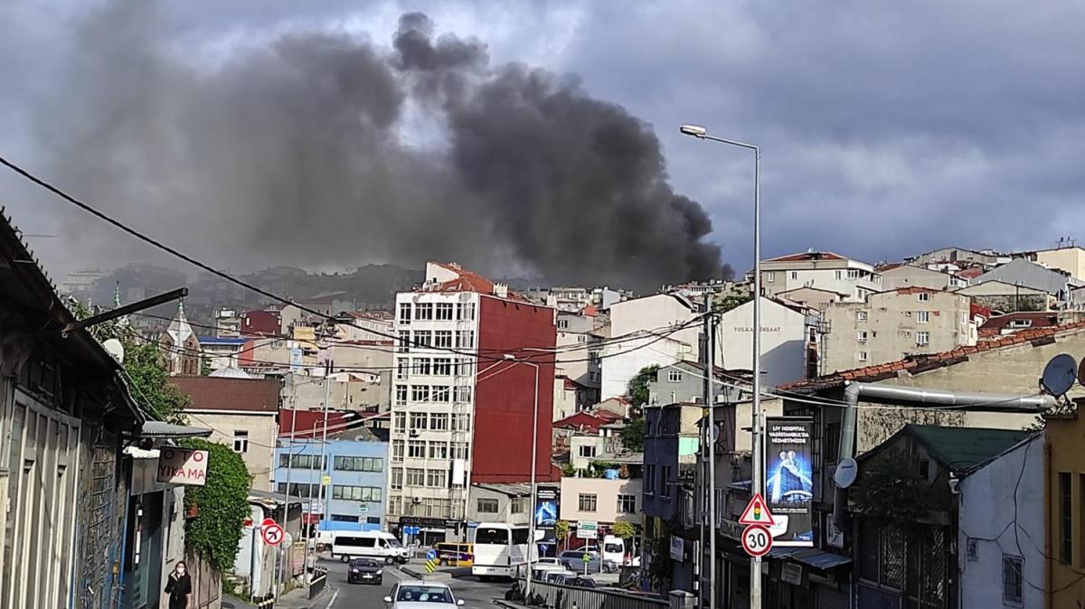 Beyolu'nda korku dolu anlar