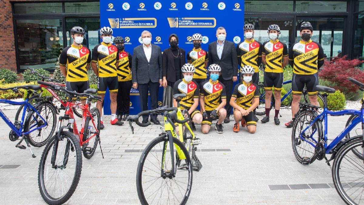 Turkcell Granfondo stanbul'da pedallar eitim iin dnecek