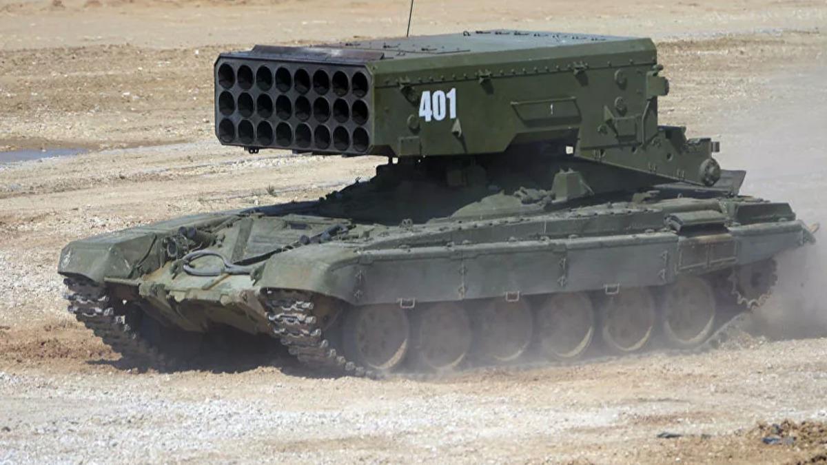 Rus TOS-1 aknl: Korku filminden km gibi