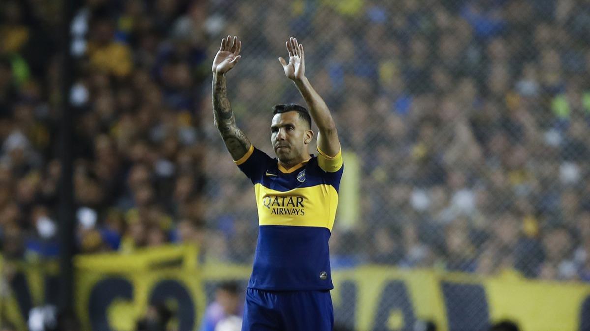 Carlos Tevez'den Boca Juniors'a veda