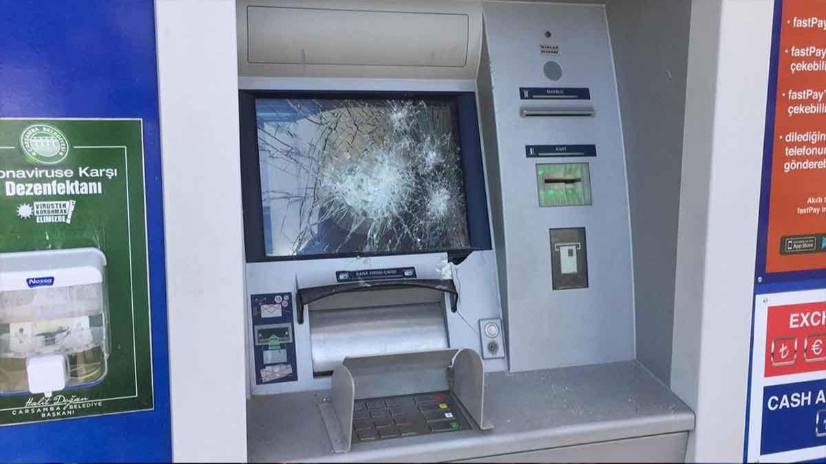 Samsun'da ATM'ye tal saldr gerekleti 