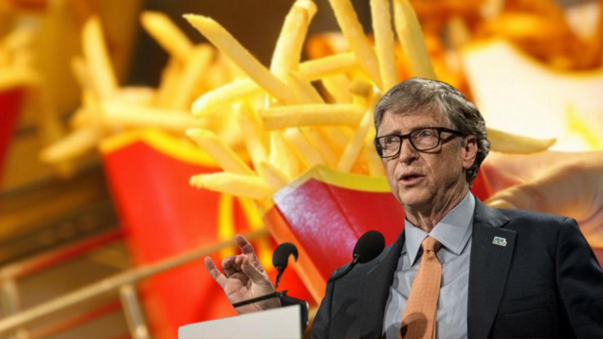 ABD medyas: McDonald's Bill Gates'in patateslerini kullanyor