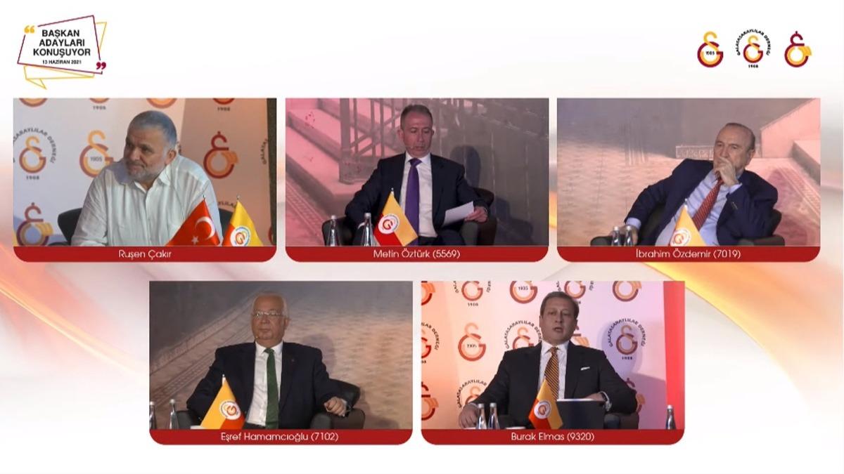 Galatasaray bakan adaylar canl yaynda bulutu